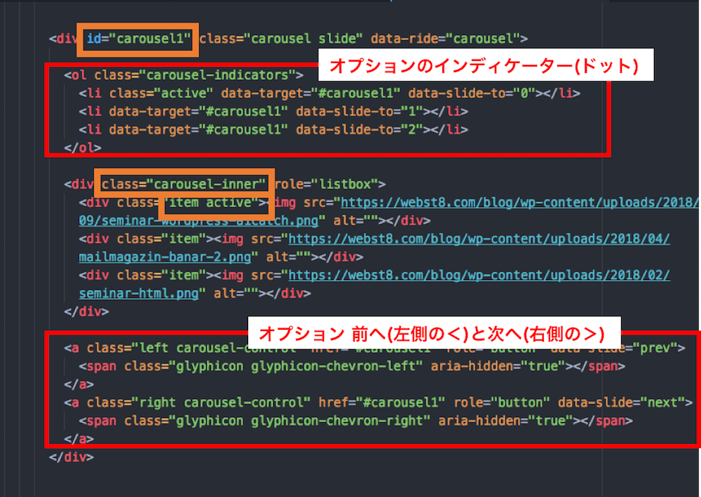 BootStrap carouselの解説